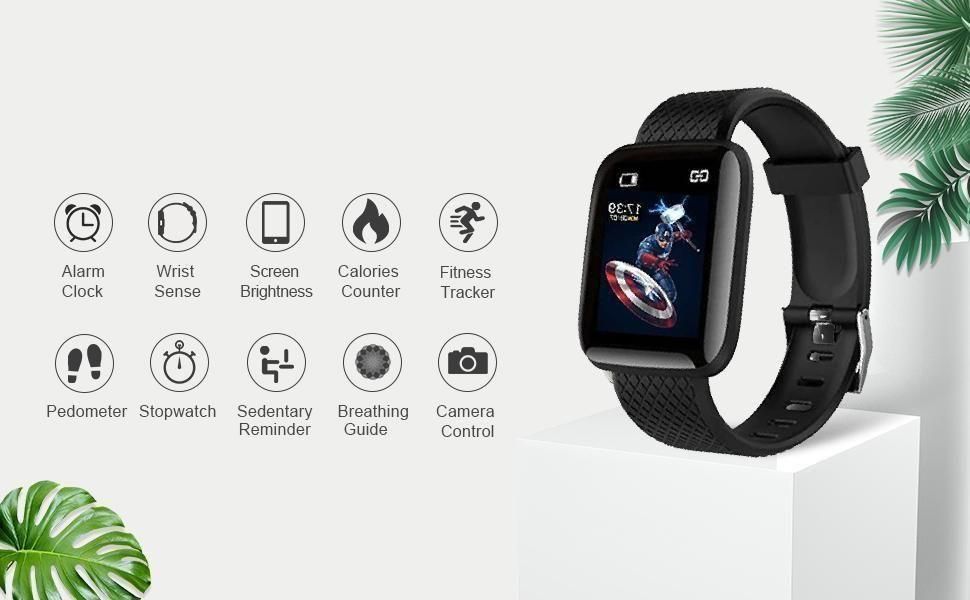 Smart Fitness Tracker Watch