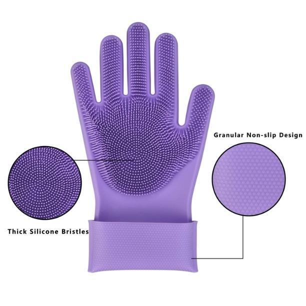 Cleaning Gloves - Magic Silicon Cleaning Gloves